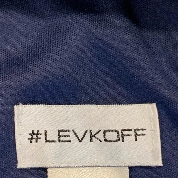 Levkoff Woman's A-line Floor-Length Chiffon Formal Bridesmaid Dress Size 4 - Picture 7 of 13